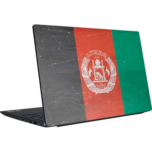 Afghanistan Flag Distressed Dell Vostro Skin